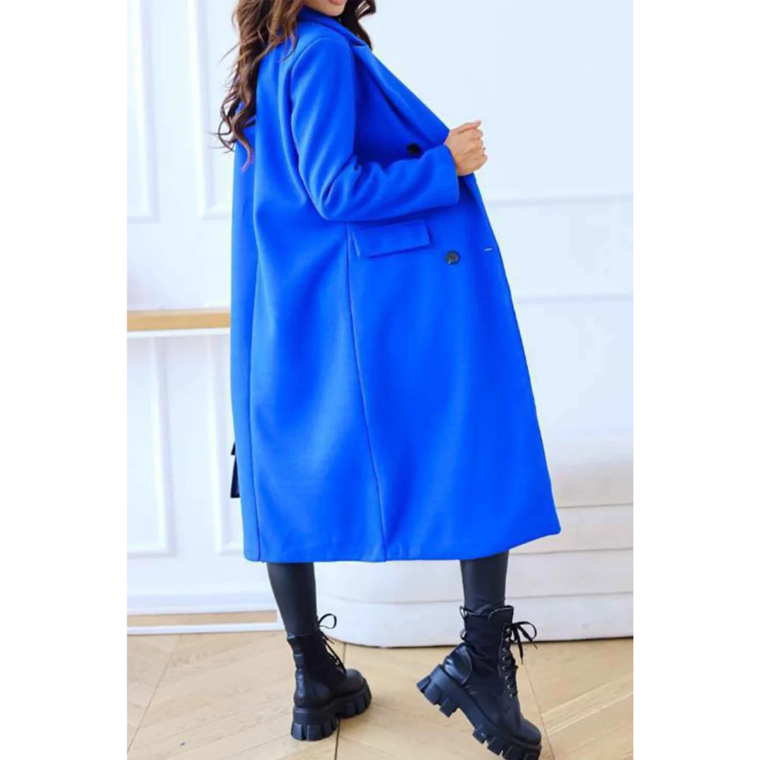 Idunal | Damen Elegante Mantel | Lange