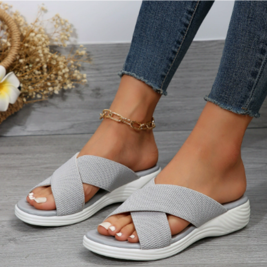 Atmungsaktive Damen Sandalen | Orthopädisch