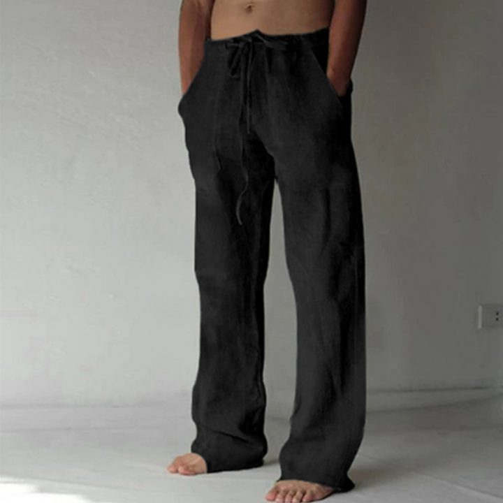 Leinenhose Mit Kordelzug Für Herren | Sommer