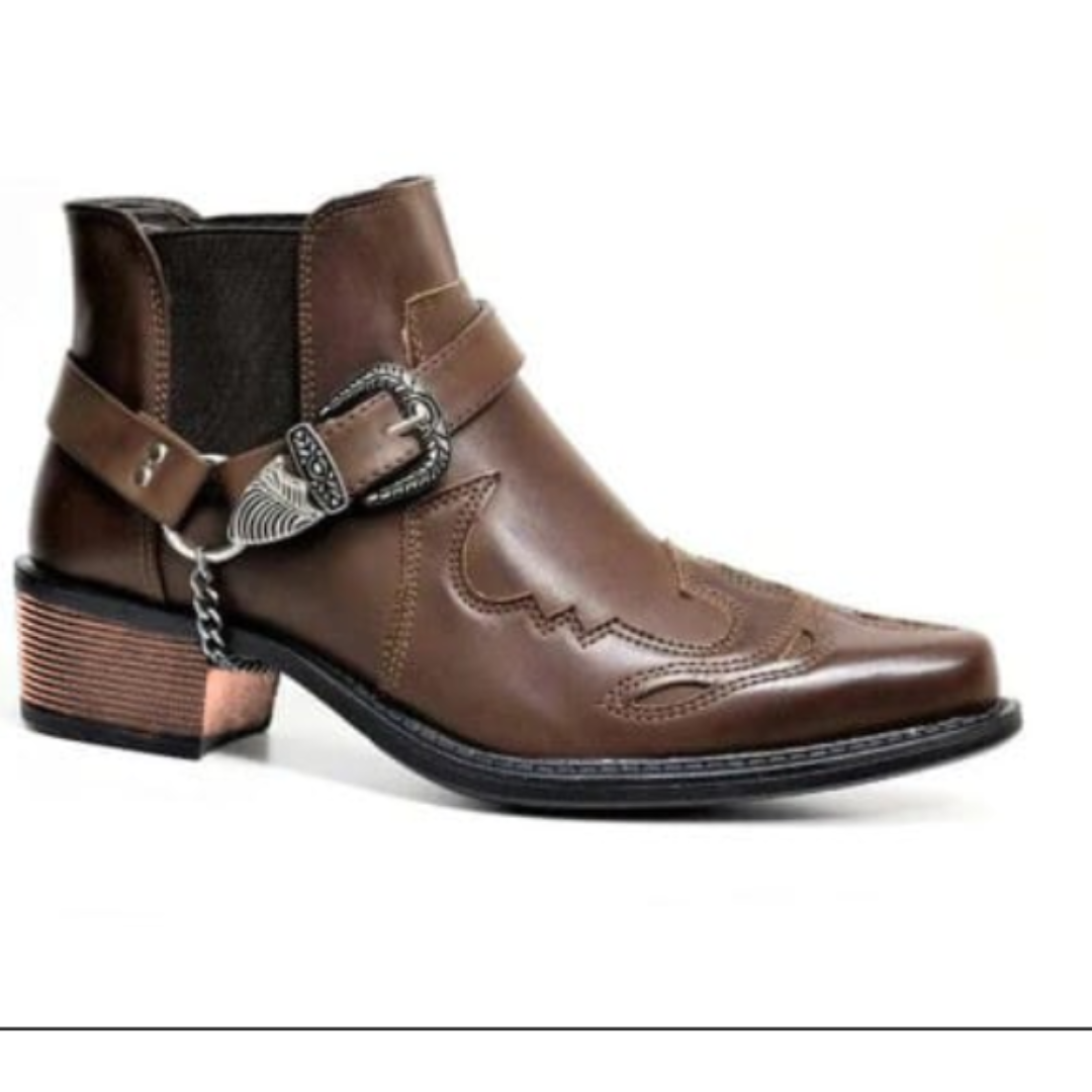 Knöchelhohe Schlupfstiefel Für Herren | Cowboy
