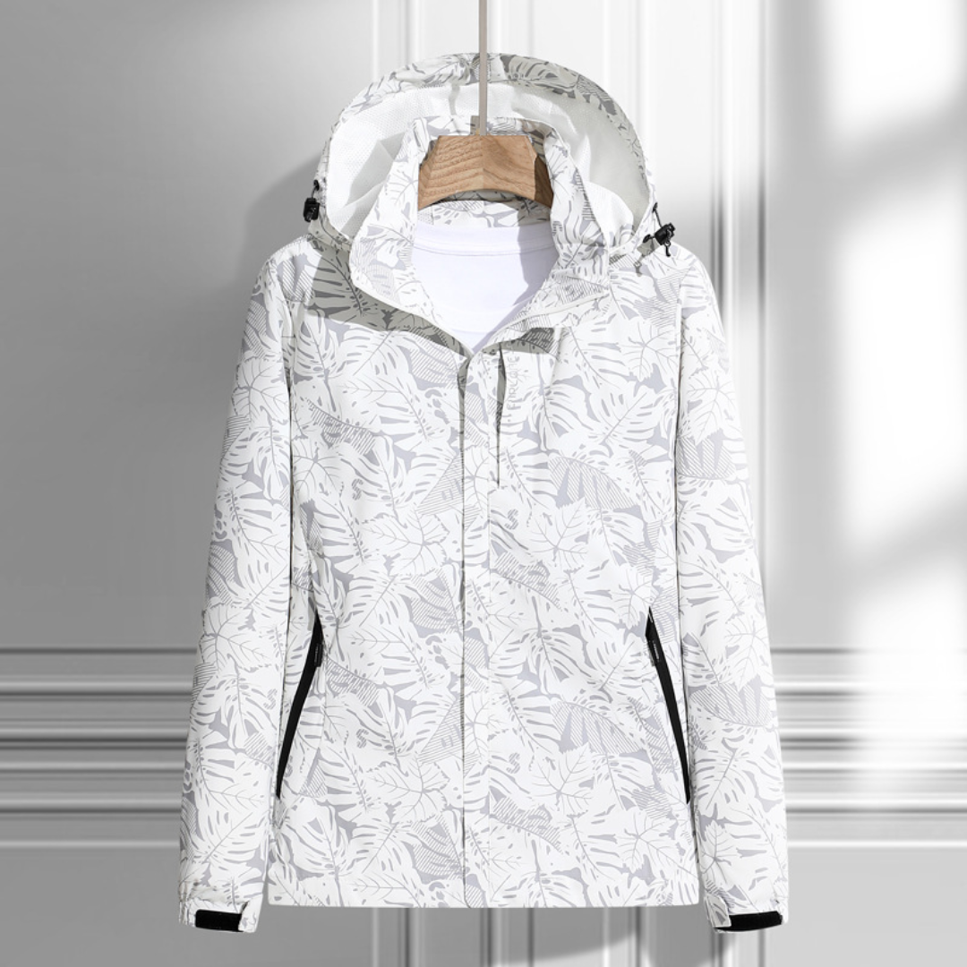 Damen Kapuzenjacke Mit Reißverschluss | Wasserdicht