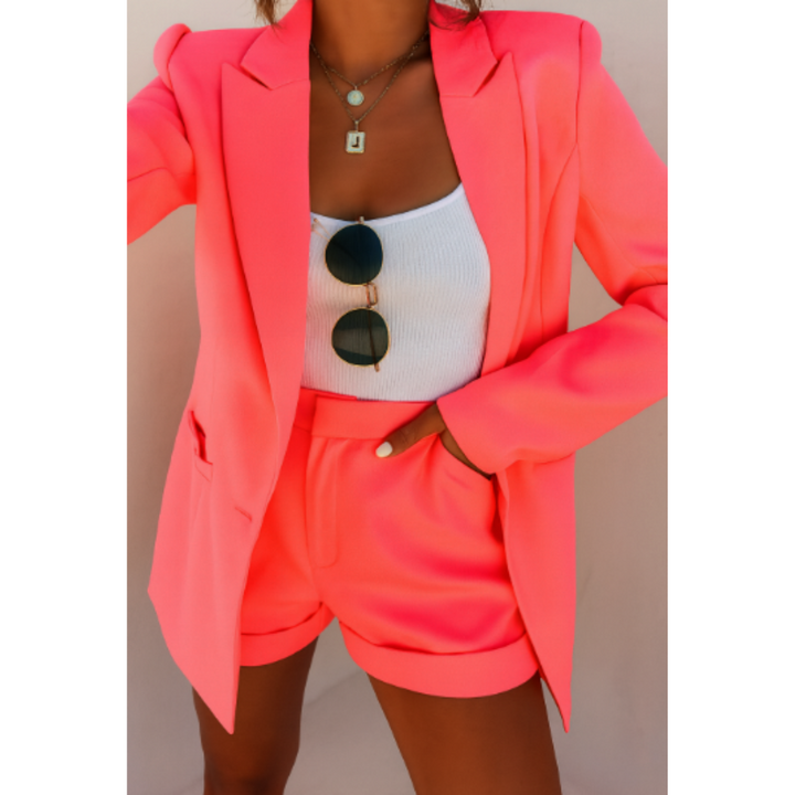 Modisches Zweiteiliges Blazer Set Für Damen | Schick