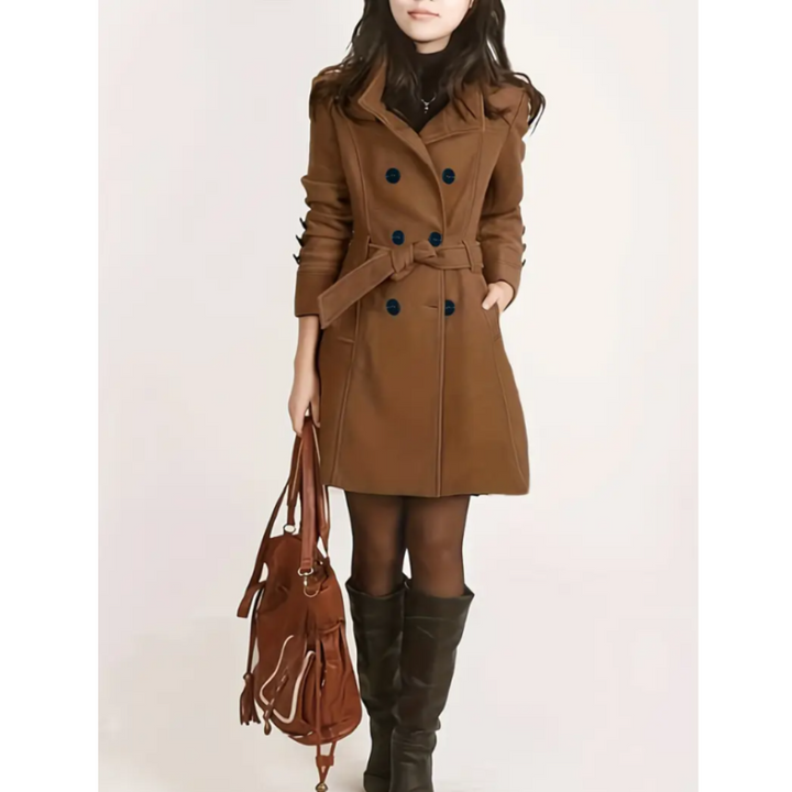 Damen Stilvoll Trenchcoat | Taillengürtel