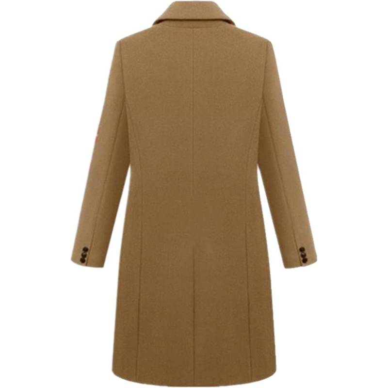 Zillah | Damen Stylischer Eleganter Mantel | Lang