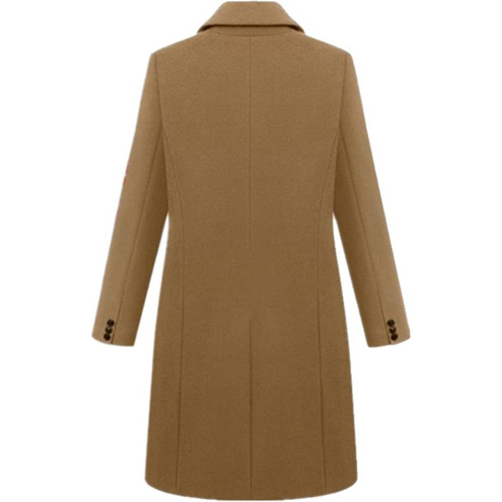 Zillah | Damen Stylischer Eleganter Mantel | Lang