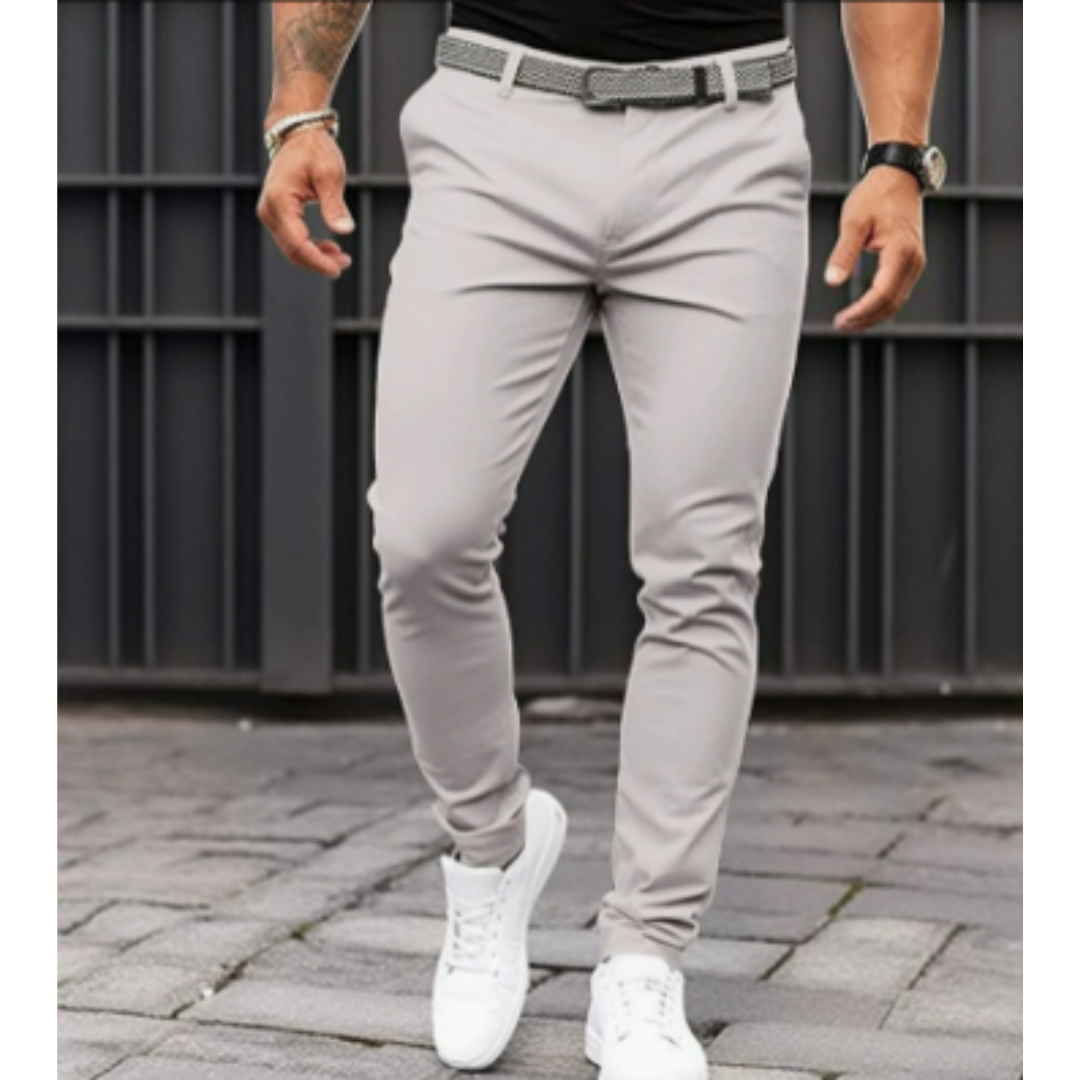 Kaloy | Herren Lässiges Ausgehen Hose | Schlanke Passform