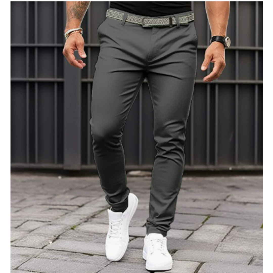 Kaloy | Herren Lässiges Ausgehen Hose | Schlanke Passform