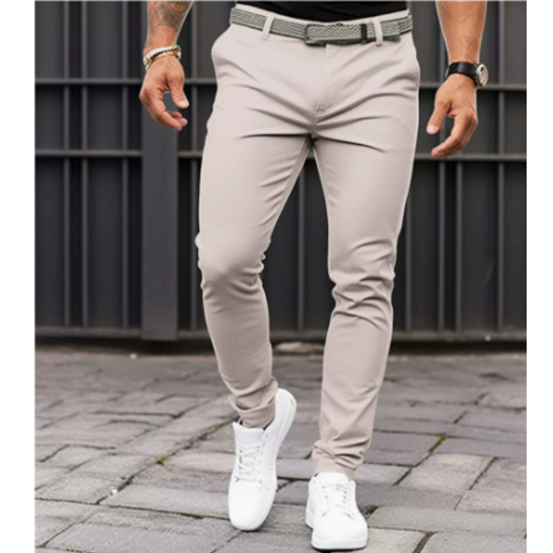 Kaloy | Herren Lässiges Ausgehen Hose | Schlanke Passform