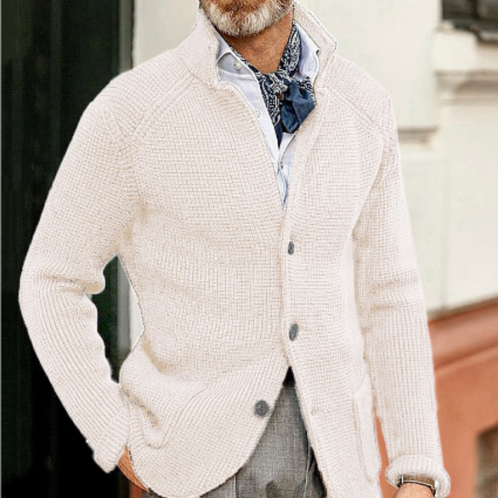 Warme Strickjacke Für Herren | Button Down