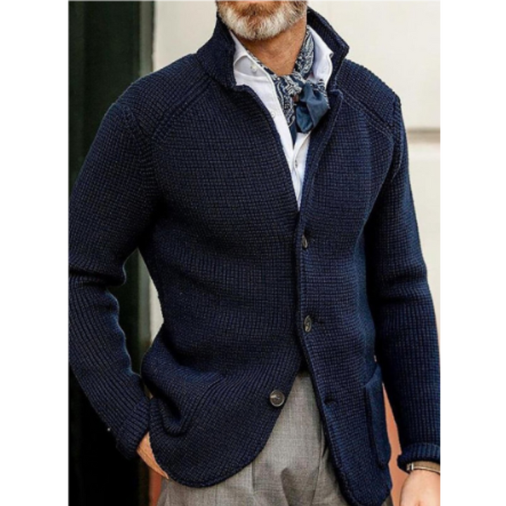 Warme Strickjacke Für Herren | Button Down