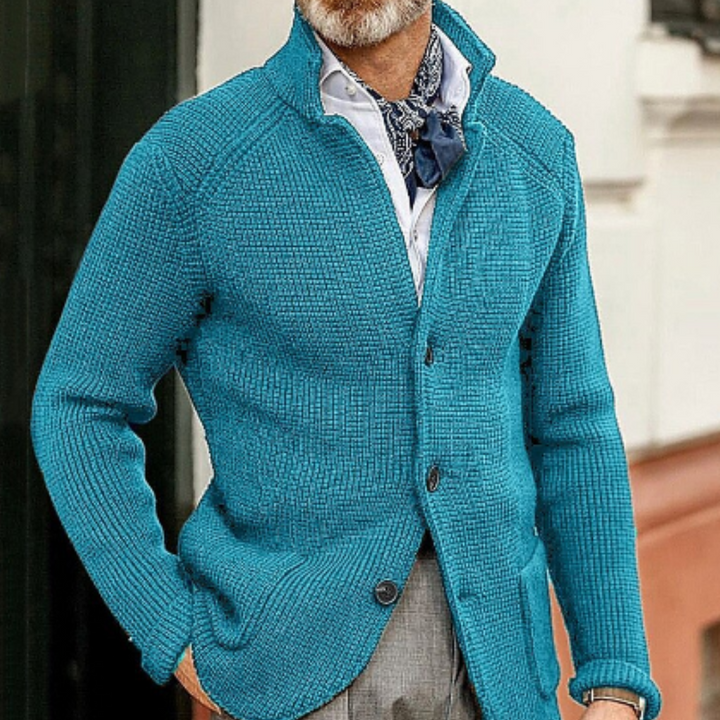 Warme Strickjacke Für Herren | Button Down