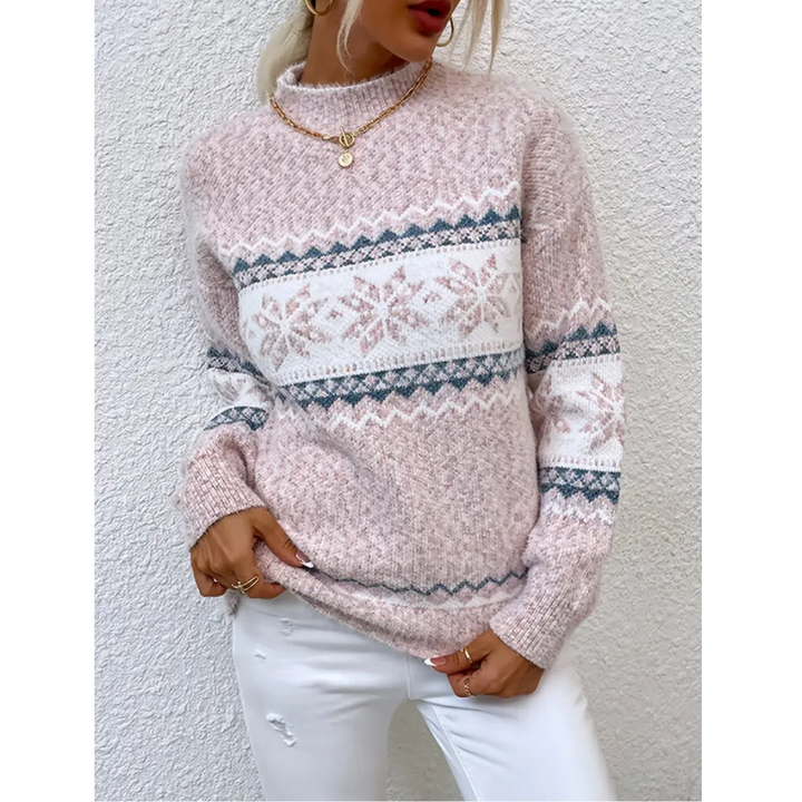 Louise | Damen Herbst Lässig Pullover | Winter