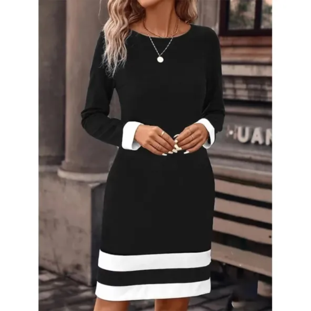 Hild | Lässiges Kleid mit Rundhalsausschnitt für Damen