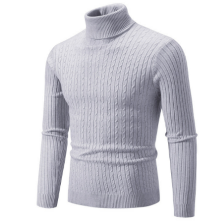 Dagmaro | Herren Winter Strick Rollkragen Pullover | Warme