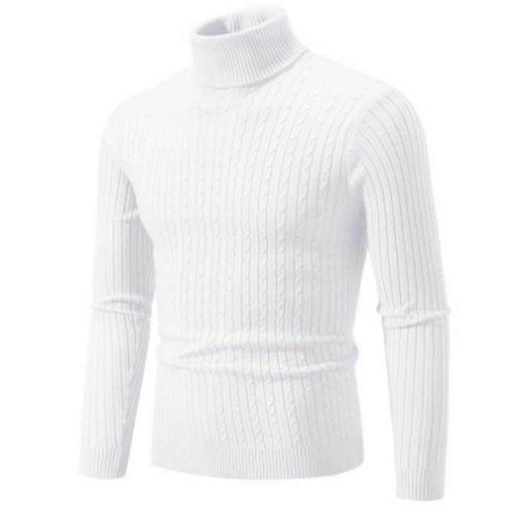 Dagmaro | Herren Winter Strick Rollkragen Pullover | Warme