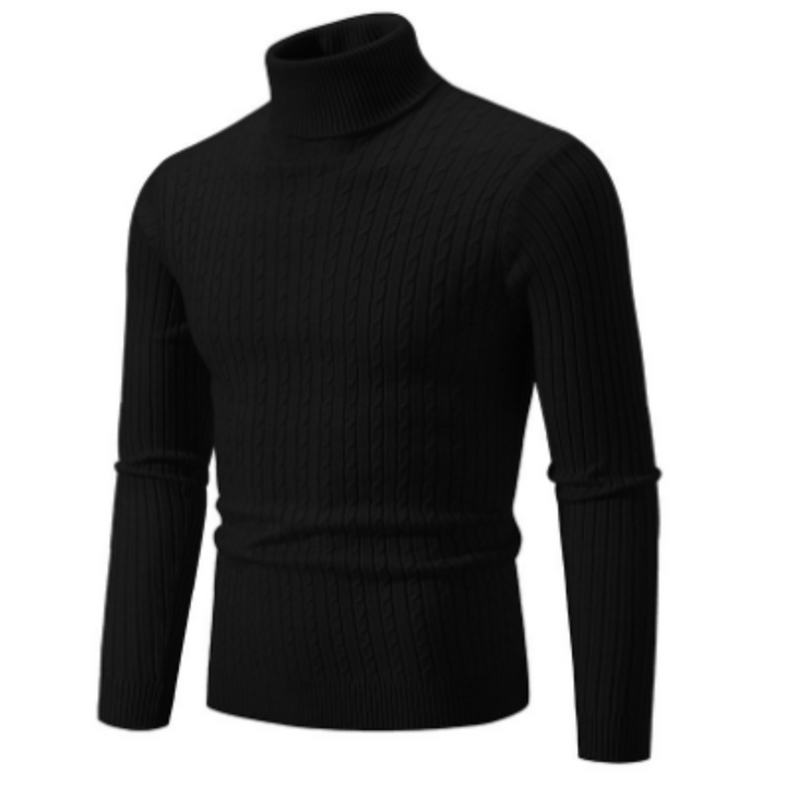Dagmaro | Herren Winter Strick Rollkragen Pullover | Warme