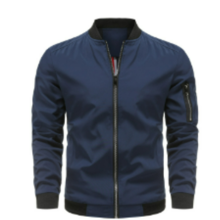 Bomberjacke Mit Reißverschluss Für Herren | Klassisch