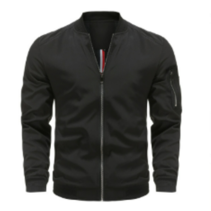 Bomberjacke Mit Reißverschluss Für Herren | Klassisch