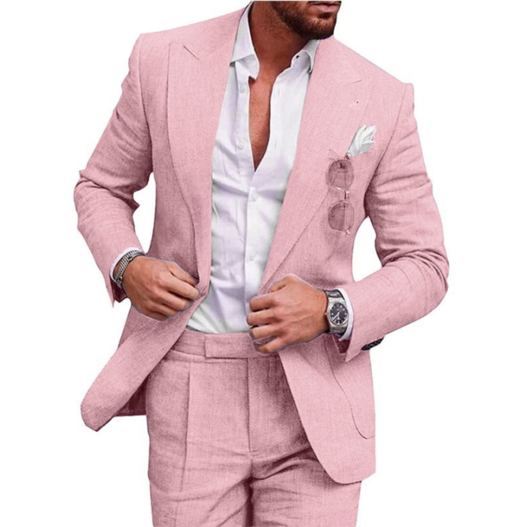 Eleganter Hochzeitsgastanzug Für Herren | Tailliert