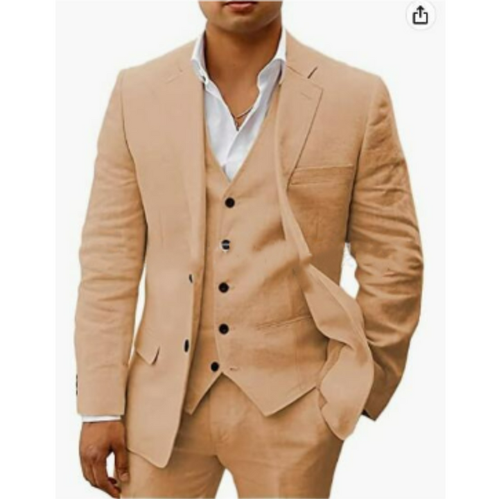 Herren Sommer Hochzeitsgast Anzug | Dreiteiliges