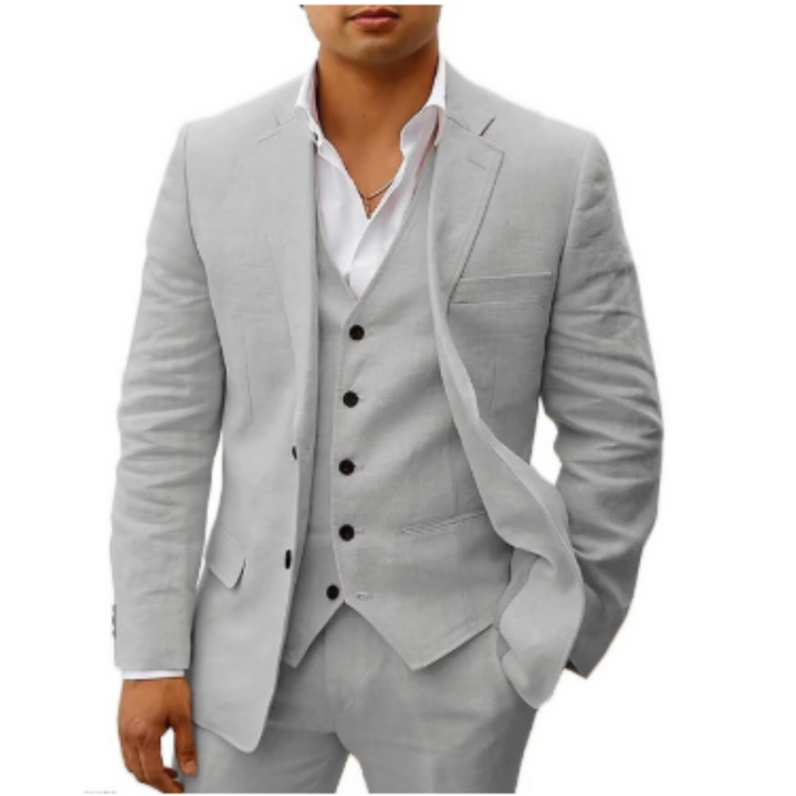 Herren Sommer Hochzeitsgast Anzug | Dreiteiliges