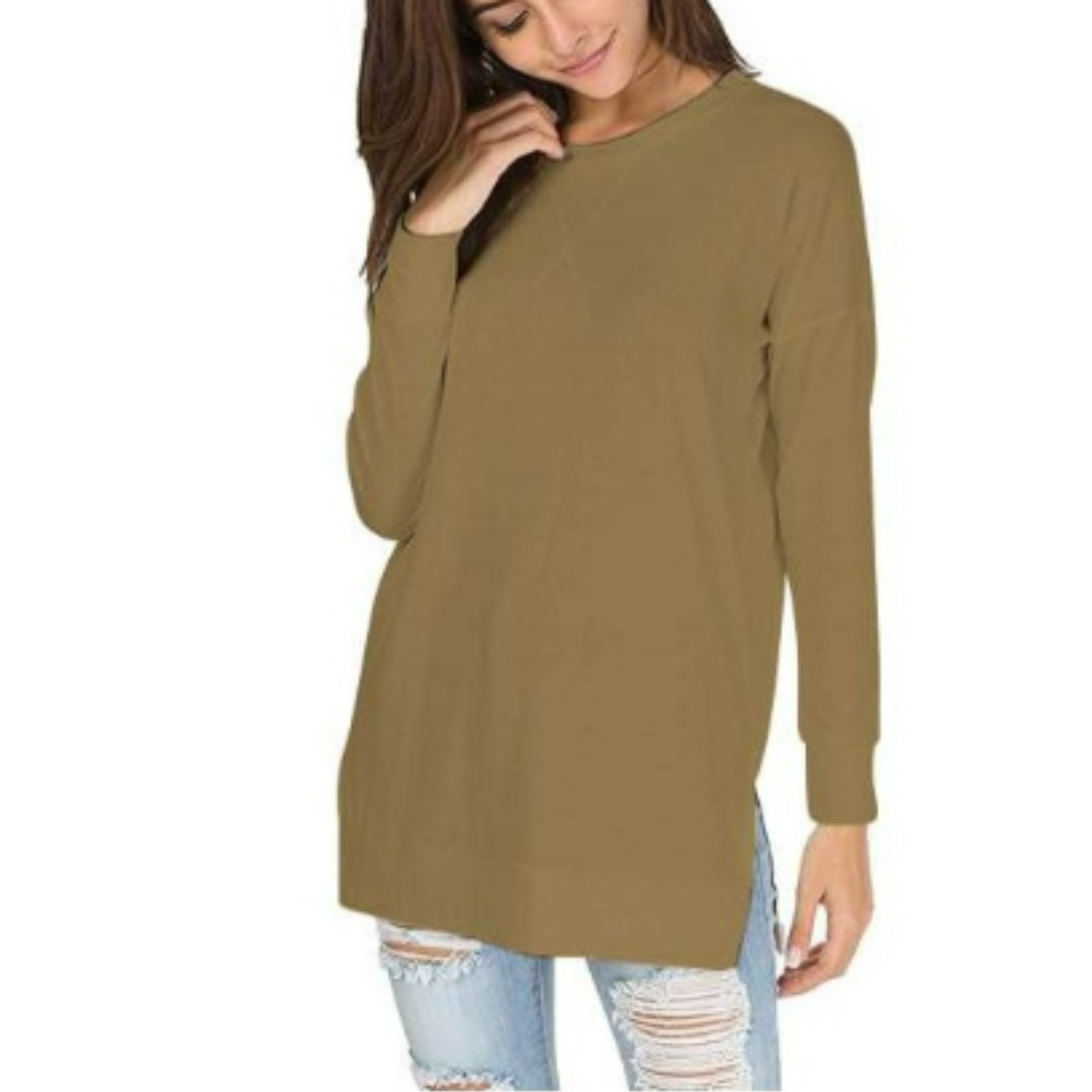 Langärmliger Pullover Für Damen | Übergröße
