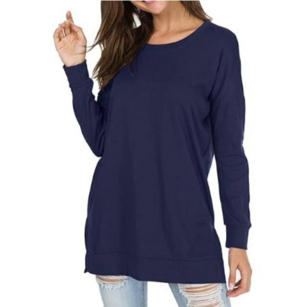 Langärmliger Pullover Für Damen | Übergröße
