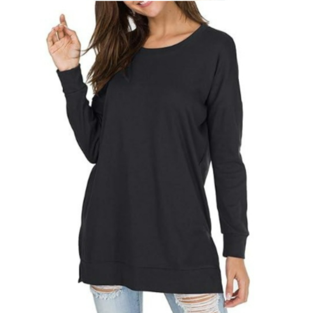 Langärmliger Pullover Für Damen | Übergröße