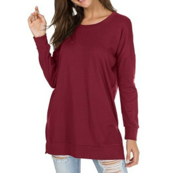 Langärmliger Pullover Für Damen | Übergröße
