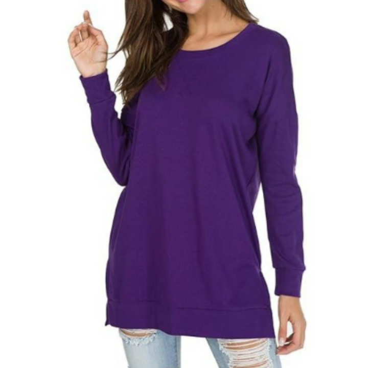 Langärmliger Pullover Für Damen | Übergröße