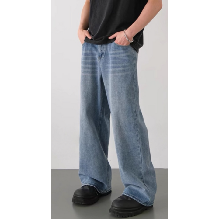 Modische Baggy Jeans für Herren | Weites Bein