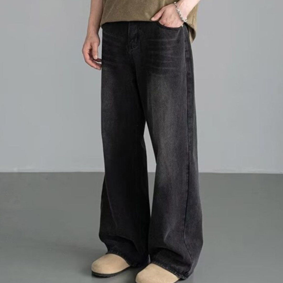 Modische Baggy Jeans für Herren | Weites Bein