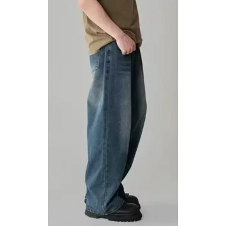 Modische Baggy Jeans für Herren | Weites Bein