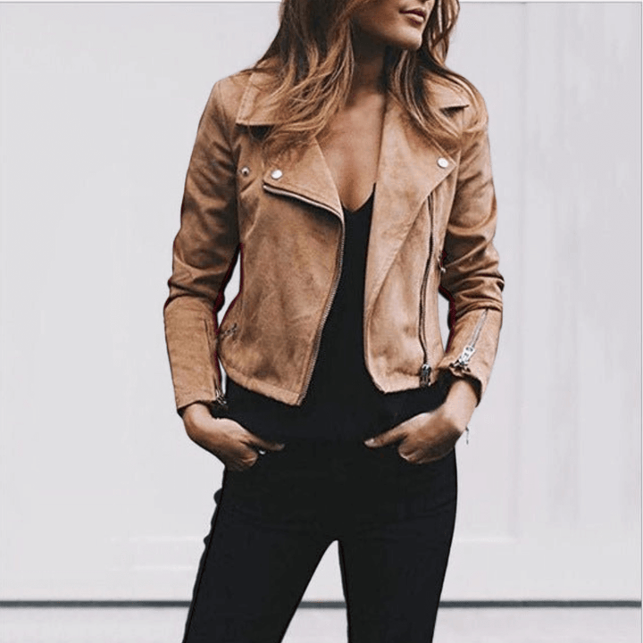 Marleigh | Damen Kurze Freizeit Jacke | Warme