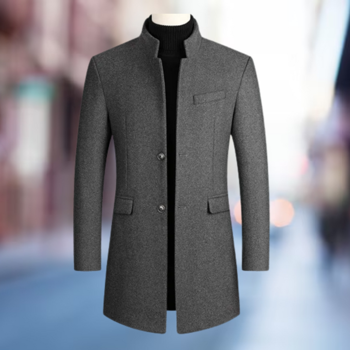 Edward | Herren Klassischer Winter Mantel | Lang