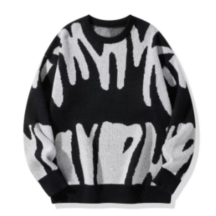Elijoh | Herren Lässiger Weicher Strick Pullover | Warme