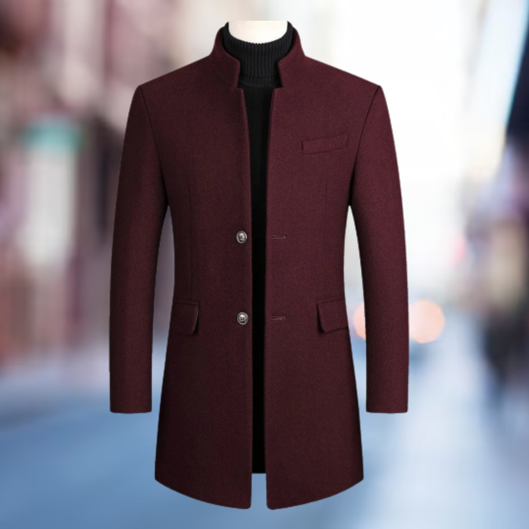 Edward | Herren Klassischer Winter Mantel | Lang