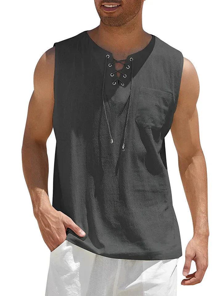 Ärmelloses Tanktop Für Herren | Sommer