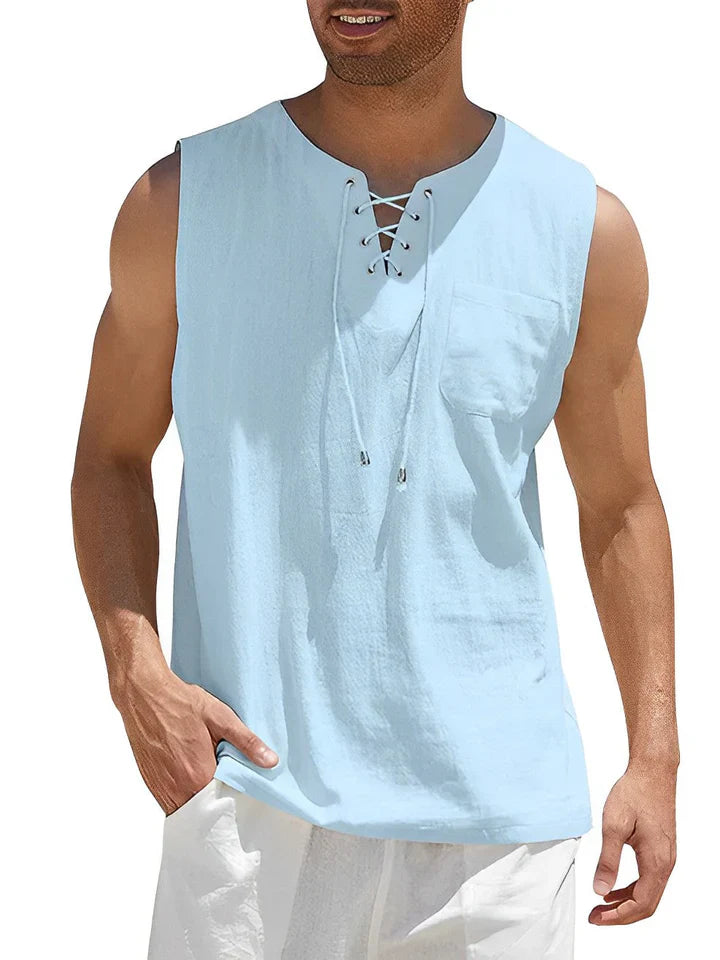 Ärmelloses Tanktop Für Herren | Sommer