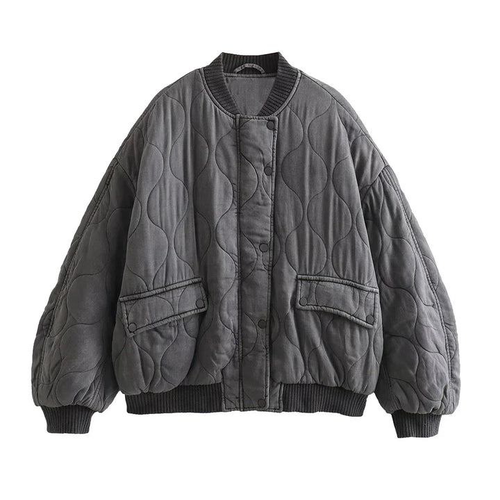 Damen Winter Steppjacke | Locker Geschnittene