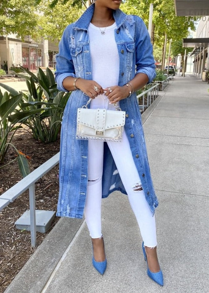 Klassische Button Down Jacke Für Damen | Sommer
