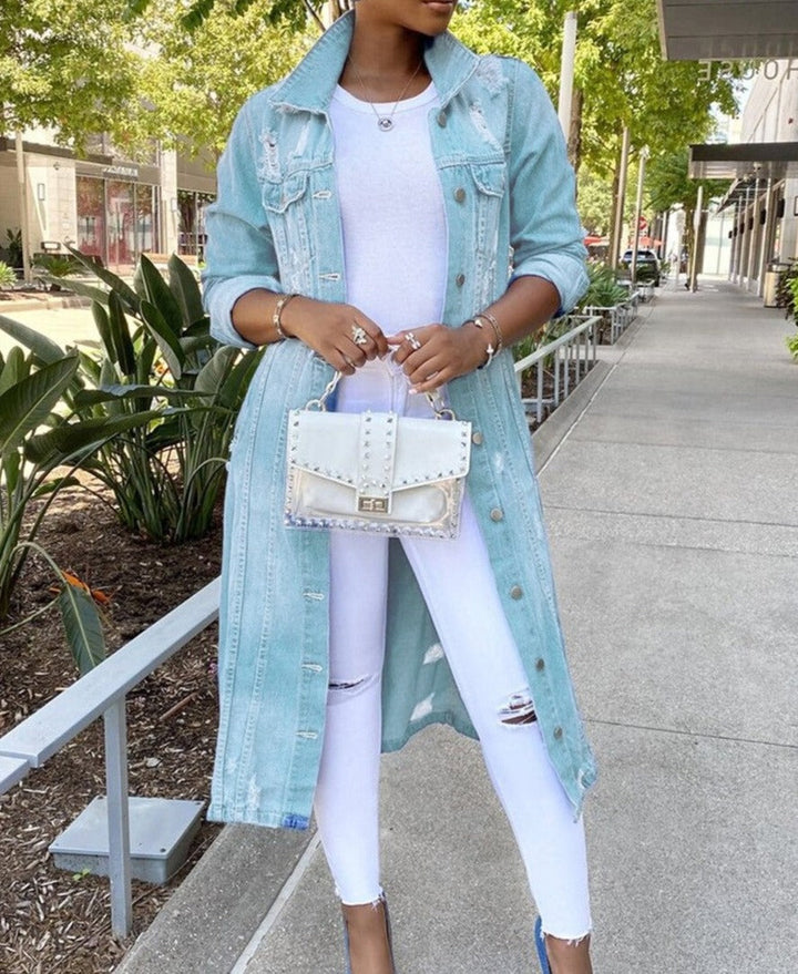 Klassische Button Down Jacke Für Damen | Sommer