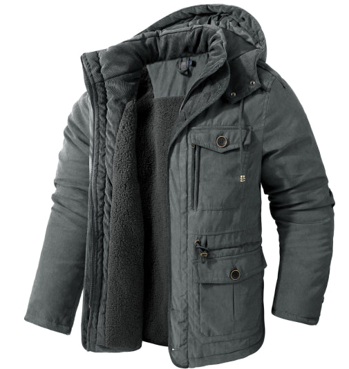 Winter Bomberjacke Mit Reissverschluss Für Herren | Klassisch