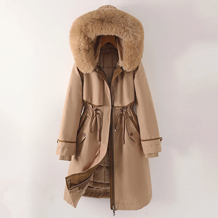 Gemütliche Damen Winter Steppjacke | Mit Kapuze
