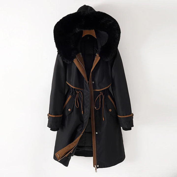 Gemütliche Damen Winter Steppjacke | Mit Kapuze