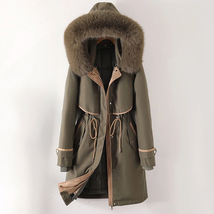 Gemütliche Damen Winter Steppjacke | Mit Kapuze