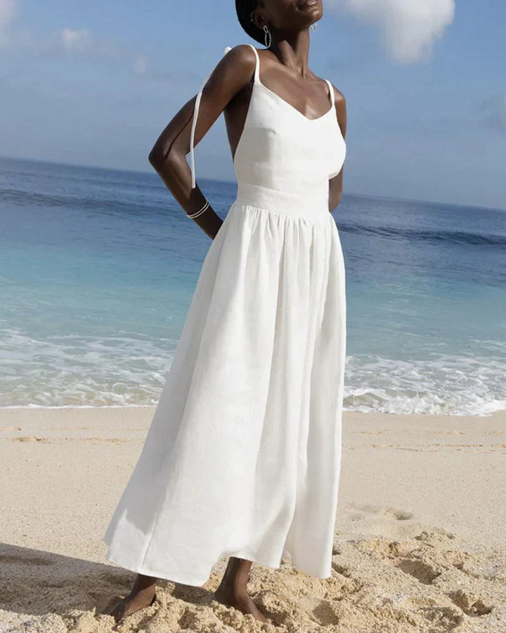 Rückenfreies Sommerkleid Für Damen | Maxi