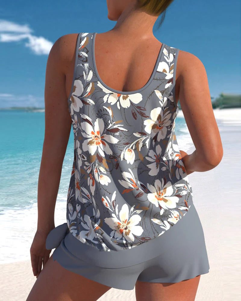 Damen Zweiteiler Tankini Set | Sommer