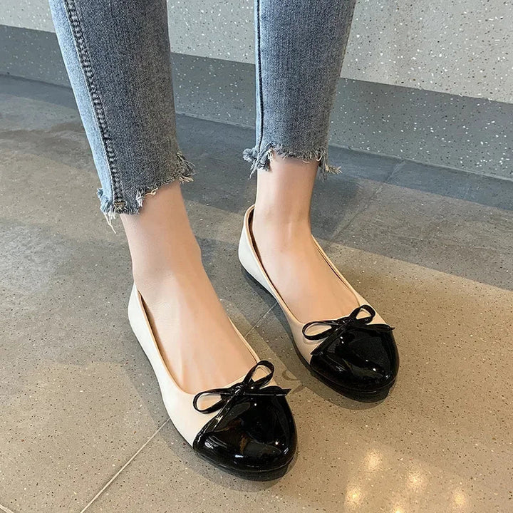 Dirndl Schuhe für Damen | mit Schleifendetail