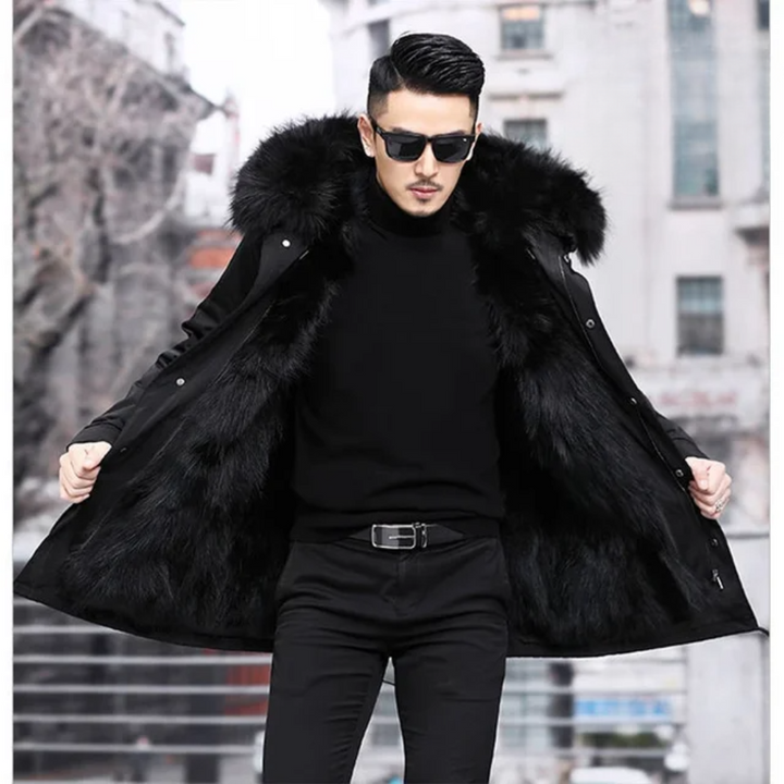 Warmer Parka Mit Kapuze Für Herren | Winter